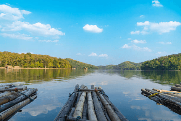 bamboo rafting