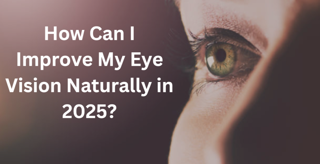 How Can I Improve My Eye Vision Naturally in 2025?