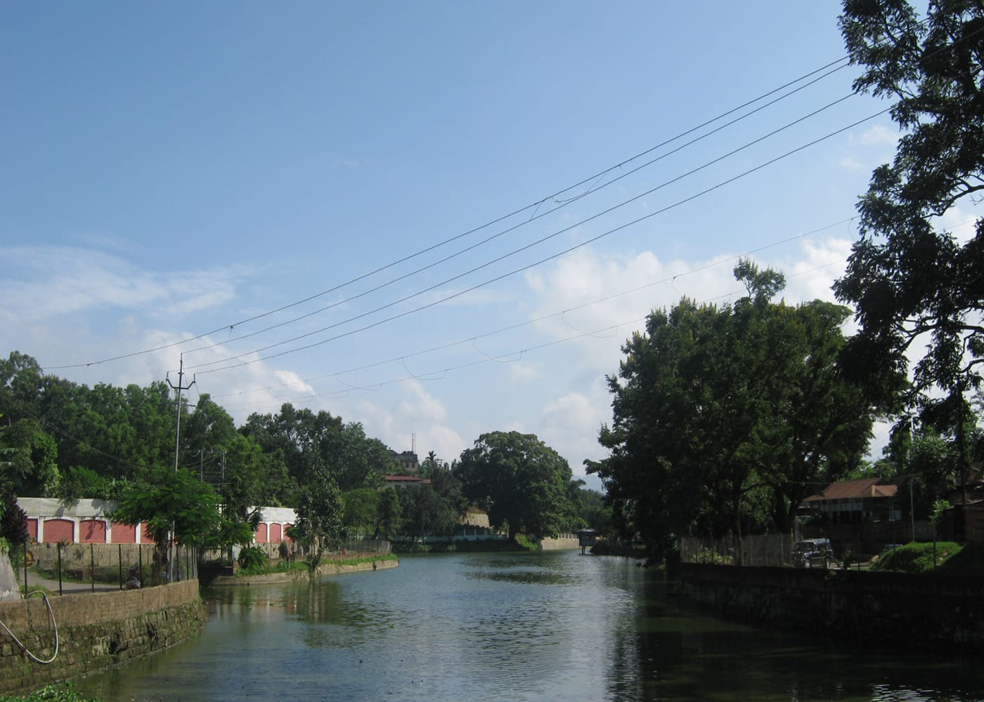 lake view in Haflong, Assam